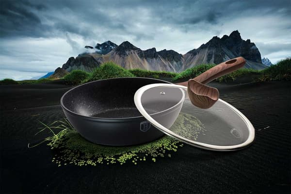GRANIITTINEN PAISTINPATUA 24 cm BERLINGER HAUS BH-1718 EBONY RUSSEWOOD
