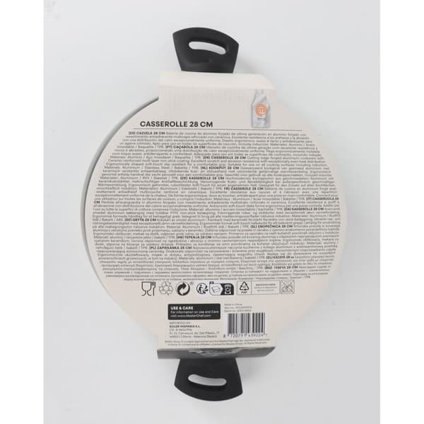 Kastrull med lock MasterChef 28 cm (4 antal)