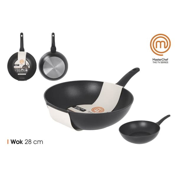 Wokpanne MasterChef 28 cm (6 enheter)