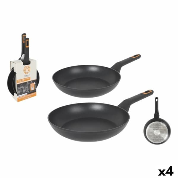 Sett med stekepanner MasterChef 2,5 mm (4 enheter)
