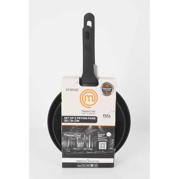 Sett med stekepanner MasterChef 24 cm 20 cm (4 enheter)