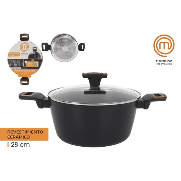 Kannellinen vuoka MasterChef 28 cm 2,5 mm (4 osaa)
