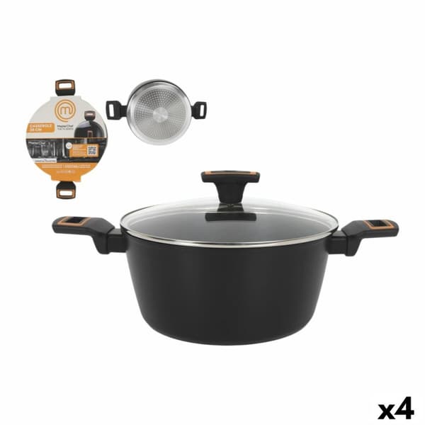 Kannellinen vuoka MasterChef 28 cm 2,5 mm (4 osaa)