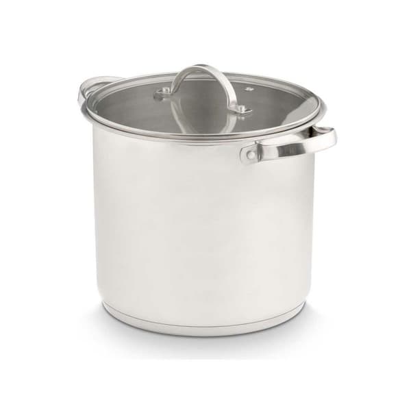 Kastrull med glaslock Kinvara 17396 Silvrig 31 x 25 x 24 cm Induktionshäll (4 antal)