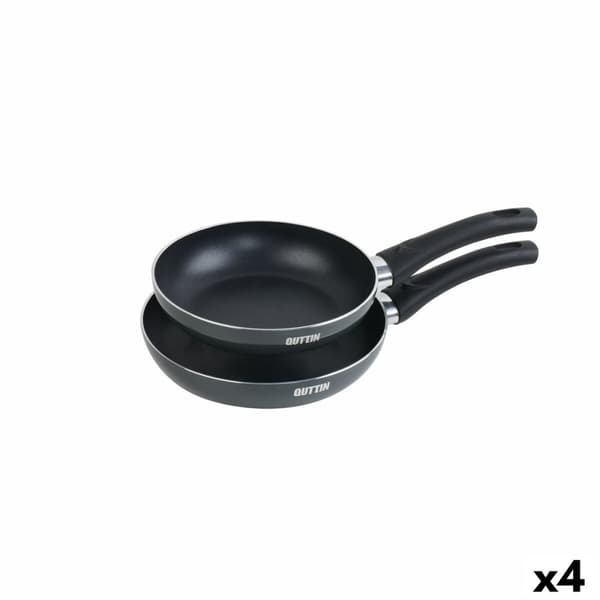 Stekpanneset Quttin Aluminium 24 cm 2 Delar (4 antal)