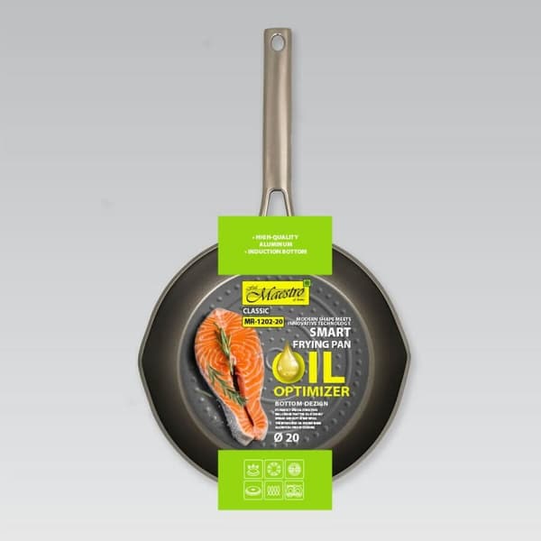 Stekpanna Feel Maestro MR-1202-20 Svart Metall Aluminium Ø 26 cm