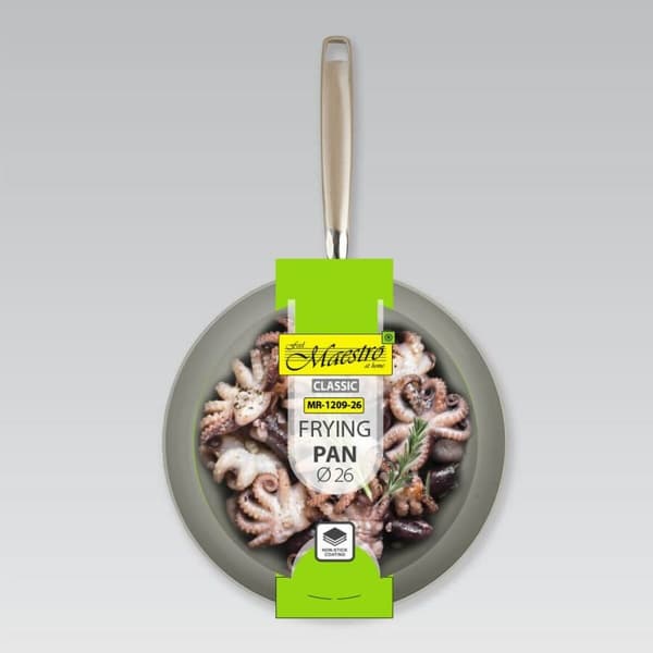 Stekpanna Feel Maestro MR-1209-26 Grå Rostfritt stål Aluminium Ø 26 cm