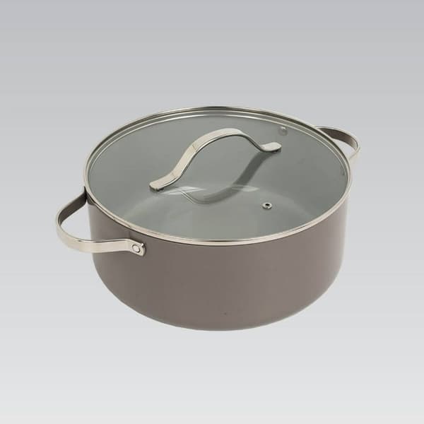 Gryde med låg Feel Maestro MR-4009-20 Grå Metal Aluminium Ø 20 cm 2,3 L