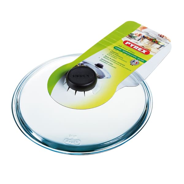 BRUGT Stegepande låg Pyrex Grå Gennemsigtig (Refurbished A)