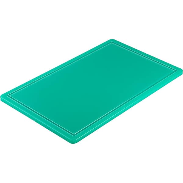 Skärbräda, grön, HACCP, GN 1/1