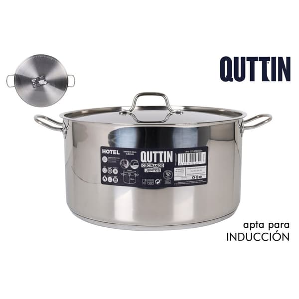 Gryte med lokk Quttin ø 34 x 18 cm (2 enheter)