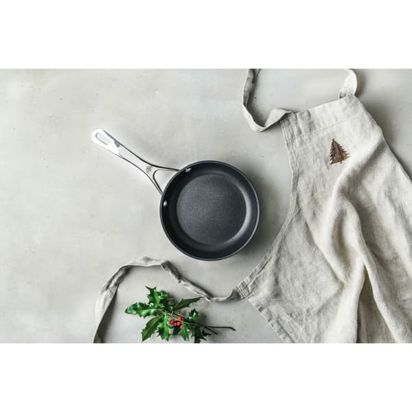 Stekpanna Ballarini ALBG0L0.20U Vit Svart/Silvrig Rostfritt stål Aluminium Titan Ø 20 cm