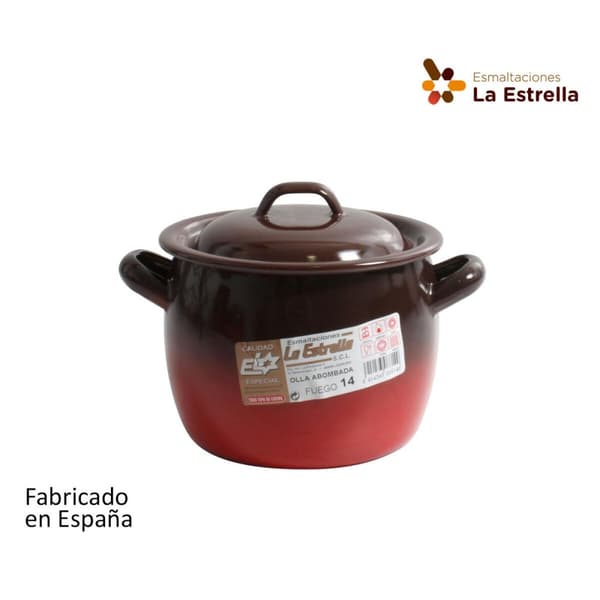 Kannellinen vuoka La Estrella Fuego ø 12 x 11 cm (4 osaa)