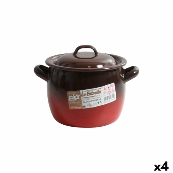 Kannellinen vuoka La Estrella Fuego ø 12 x 11 cm (4 osaa)