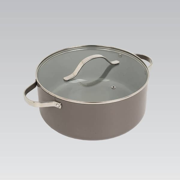 Gryde med låg MAESTRO MR-4009 (MR-4009-20) 20 cm 2,3 l Grå