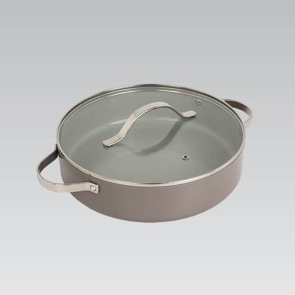 Matala pata kannella MAESTRO MR-4009 (MR-4009-28S) 28 cm 3,9 l Harmaa