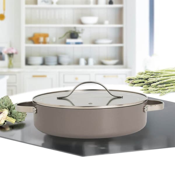 Matala pata kannella MAESTRO MR-4009 (MR-4009-28S) 28 cm 3,9 l Harmaa