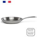 Pikkukuva 1 / 6: Brigade - 28 cm ruostumattomasta teräksestä valmistettu paistinpannu - LIVOO - MEP159 - Kolminkertainen ruostumaton teräs - Sopii kaikille liesitasoil