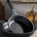 Miniatyrbillede 3 af 5: Stegepande i støbt aluminium - GSW - EASY CLICK - 20 cm - Induktion