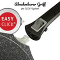 Miniatyrbillede 4 af 5: Stegepande i støbt aluminium - GSW - EASY CLICK - 20 cm - Induktion