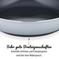 Miniatyrbillede 4 af 4: Professionel stegepande - GSW - PRO BASIC - 28 cm - Induktion - Tyk smedet aluminium - Gastronomikvalitet