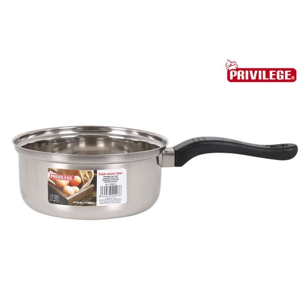 Kasserolle Privilege Rustfrit stål 1,7 L (12 enheder)