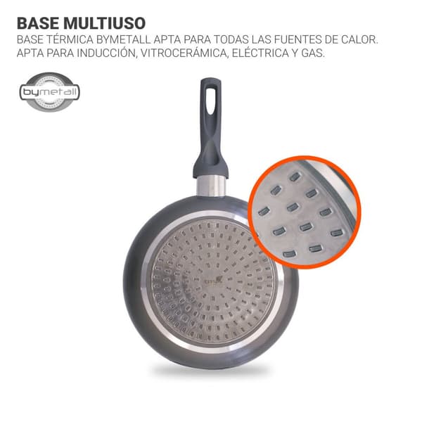 BRUKT Teflonstekepanne TM Home Ø 24 cm (Fikset A)