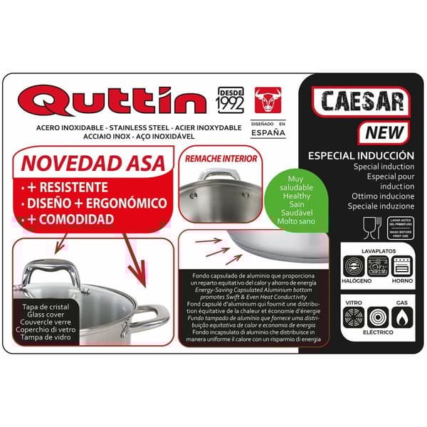 BRUGT Panorér Quttin 10 L Sølvfarvet (Refurbished A)