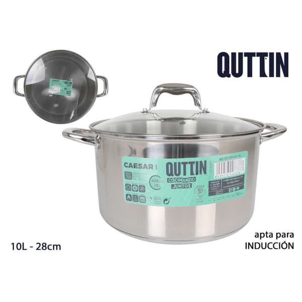 BRUGT Panorér Quttin 10 L Sølvfarvet (Refurbished A)