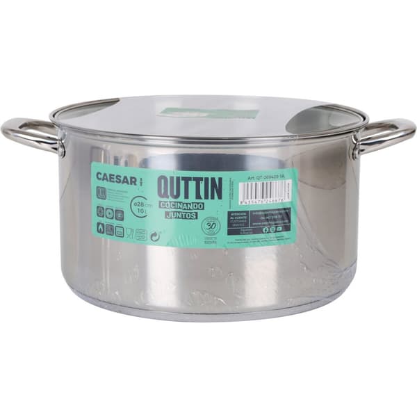 BRUKT Panne Quttin 10 L Sølv (Fikset A)