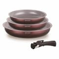 Pikkukuva 1 / 2: Pannu Arthur Martin Prune Alumiini Ø 24 cm Ø 20 cm Ø 28 cm (3 osaa)