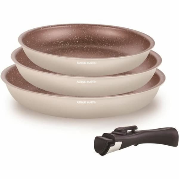 Paistinpannusetti Arthur Martin Kerma Alumiini Ø 24 cm Ø 20 cm Ø 28 cm (3 osaa)