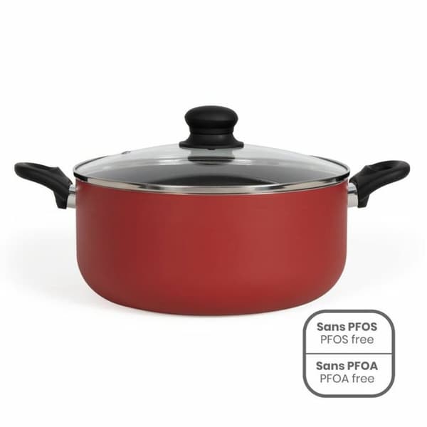 Gryte Livoo Rød Ø 28 cm 6,5 L