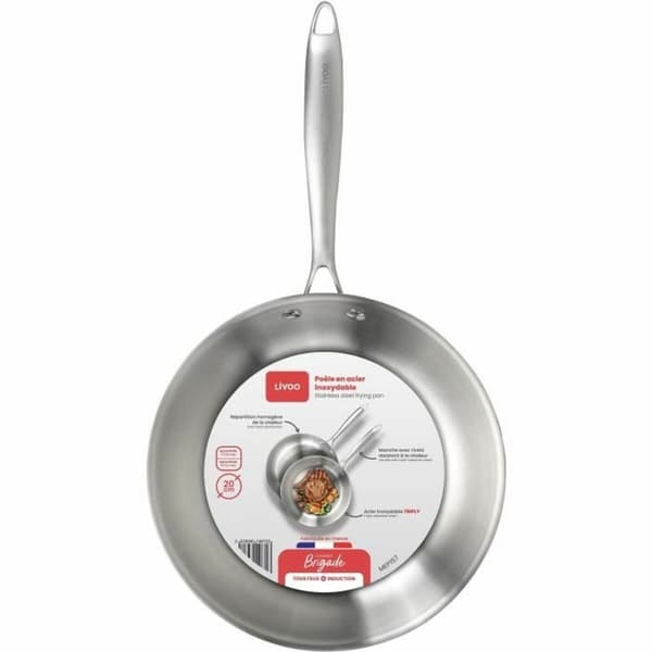 Pannu Livoo Ruostumaton teräs Teräs Ø 20 cm