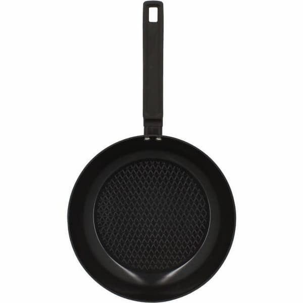 Stegepande Menastyl Sort Smedet aluminium Ø 26 cm