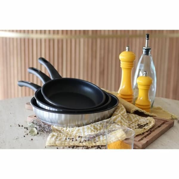 Stegepande Menastyl Stål Rustfrit stål Ø 24 cm