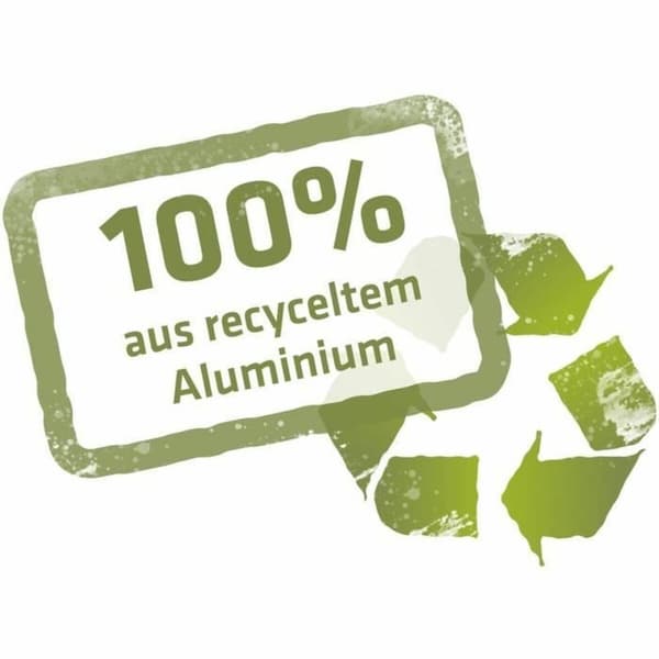 Stegepande GSW Aluminium 100 % Genbrug Natur Ø 28 cm