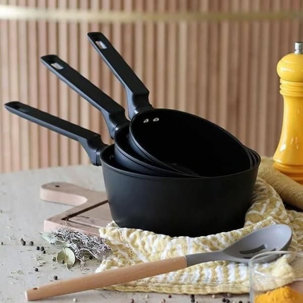 Kasserolle Menastyl Aluminium Ø 18 cm Ø 20 cm 2 Dele (2 enheder)