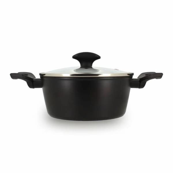 Gryde Menastyl Sort Ø 20 cm