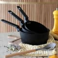Pikkukuva 3 / 4: Kastikekattila Menastyl Alumiini Ø 18 cm Ø 20 cm 2 Kappaletta (2 osaa)