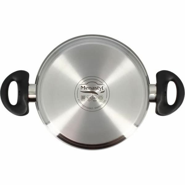 Gryte Menastyl Stål Ø 20 cm