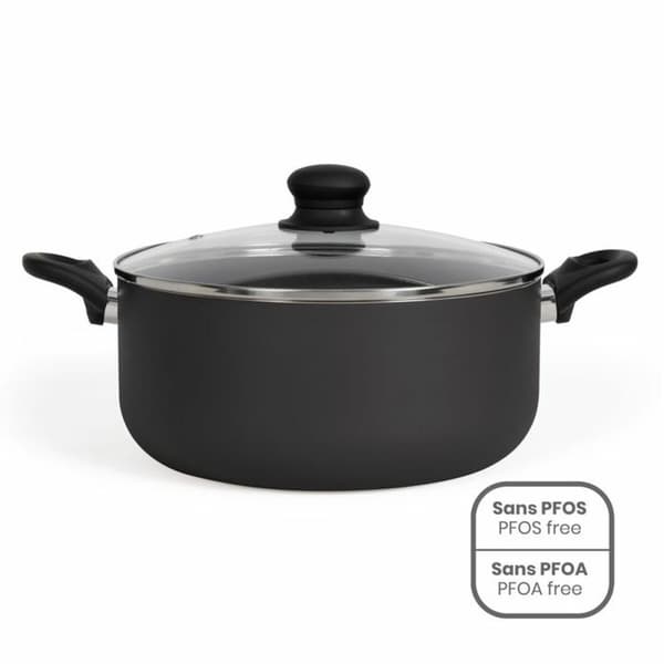 Vuoka Livoo Musta Ø 28 cm 6,5 L