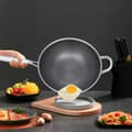 Miniatyrbillede 4 af 4: Non-stick Wok Pande, 1L Kapacitet, Ridsefast Belægning, Nem Rengøring