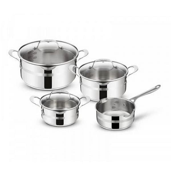 Tefal E311S7 Jamie Oliver Cook Smart Pan Set Rostfritt stål