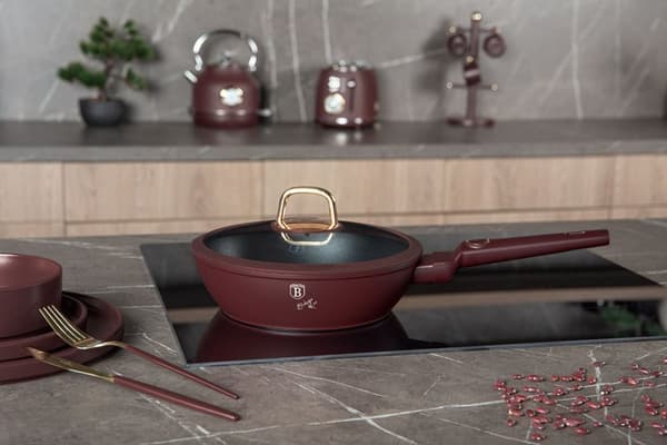 Titaaninen syväpaistinpannu 24 cm Berlinger Haus Bh-8032 Leonardo Lumarko!