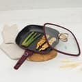 Miniatyrbillede 2 af 8: Titanium Grillpande Med Låg 28cm Berlinger Haus Bh-8037 Leonardo Lumarko!
