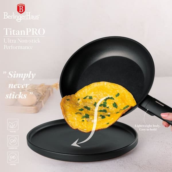 Titan stekpanna 24cm Berlinger Haus Bh-8023 Leonardo Lumarko!