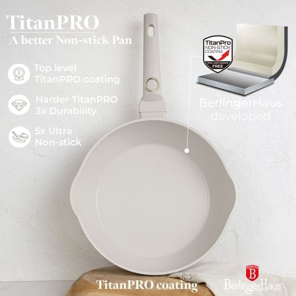 Titan Djup Stekpanna 24cm Berlinger Haus Bh-8061 Sahara Lumarko!