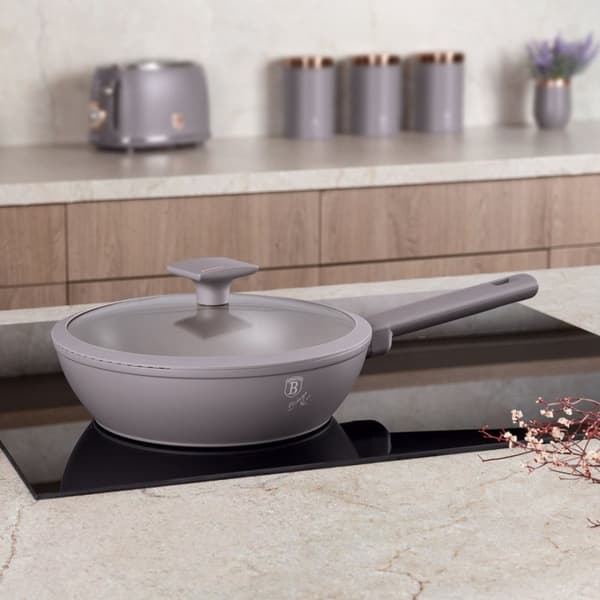Titan Djup Stekpanna 24cm Berlinger Haus Bh-8092 Taupe Lumarko!