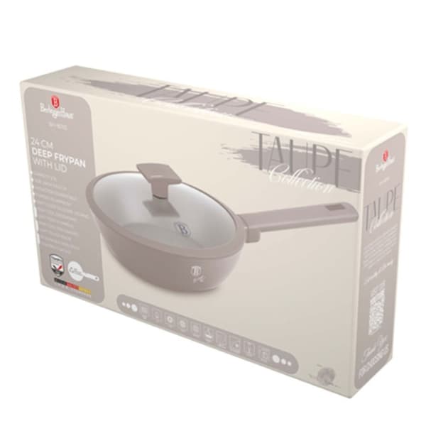 Titan Djup Stekpanna 24cm Berlinger Haus Bh-8092 Taupe Lumarko!